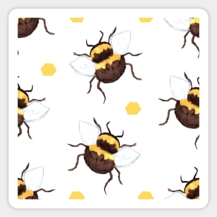 Best bee pattern ever! Sticker